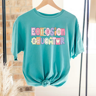 Pastel Extension Educator ComfortWash/ComfortColor T-Shirt (S-4XL) - Multiple Colors!