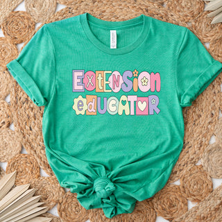 Pastel Extension Educator T-Shirt (XS-4XL) - Multiple Colors!