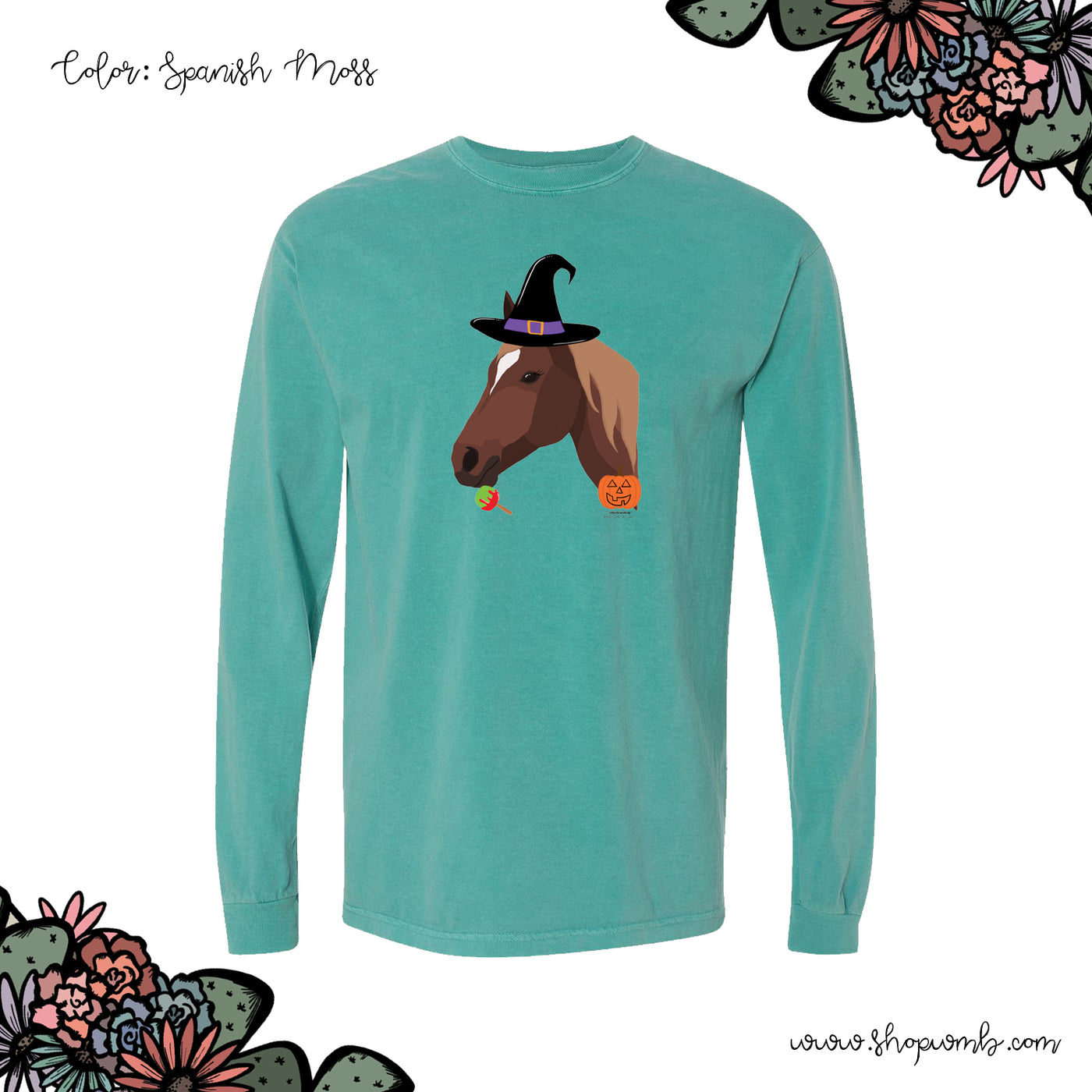 Halloween Horse LONG SLEEVE T-Shirt (S-3XL) - Multiple Colors!