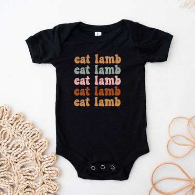 Groovy Eat Lamb One Piece/T-Shirt (Newborn - Youth XL) - Multiple Colors!