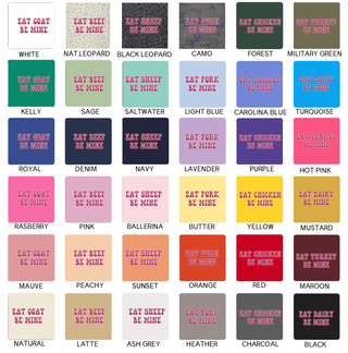 BE MINE - CHOOSE YOUR ANIMAL – Infant/Toddler/Youth