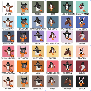 FALL ANIMALS - Choose Your Animal – Comfort Colors T-Shirt