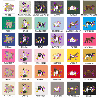 MARDI GRAS ANIMALS - CHOOSE YOUR ANIMAL – Infant/Toddler/Youth