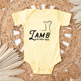 Support Local Lamb Producers – Infant/Toddler/Youth