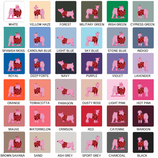 VALENTINES SWEATER - CHOOSE YOUR ANIMAL – Crewneck
