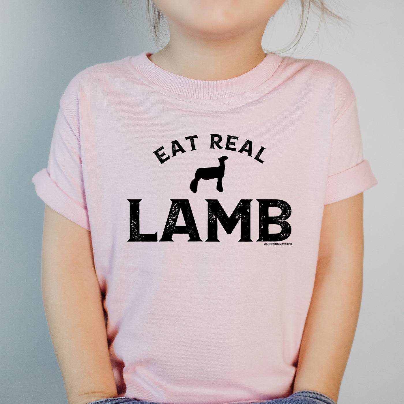 Eat Real Lamb One Piece/T-Shirt (Newborn - Youth XL) - Multiple Colors!