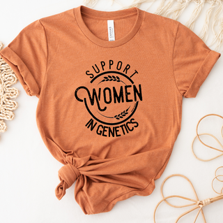 Support Women in Genetics T-Shirt (XS-4XL) - Multiple Colors!