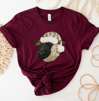 Lamb Santa Hat T-Shirt (XS-4XL) - Multiple Colors!