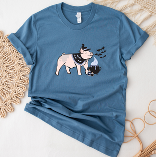 Witch Pig T-Shirt (XS-4XL) - Multiple Colors!