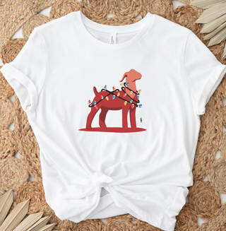 Goat Christmas Lights T-Shirt (XS-4XL) - Multiple Colors!