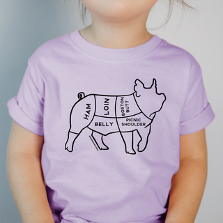 Pork Cuts One Piece/T-Shirt (Newborn - Youth XL) - Multiple Colors!