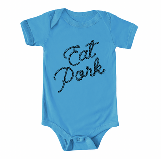 Rope Eat Pork One Piece/T-Shirt (Newborn - Youth XL) - Multiple Colors!