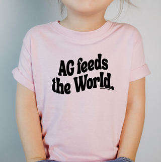 Ag Feeds The World One Piece/T-Shirt (Newborn - Youth XL) - Multiple Colors!