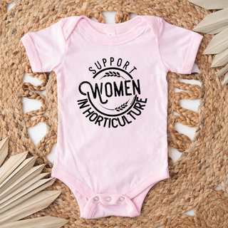 Support Women In Horticulture One Piece/T-Shirt (Newborn - Youth XL) - Multiple Colors!