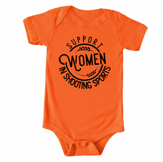 Support Women In Shooting Sports One Piece/T-Shirt (Newborn - Youth XL) - Multiple Colors!