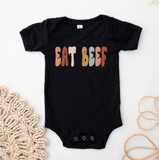 Boho Eat Beef One Piece/T-Shirt (Newborn - Youth XL) - Multiple Colors!