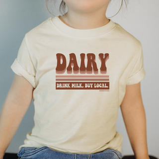 Retro Dairy One Piece/T-Shirt (Newborn - Youth XL) - Multiple Colors!