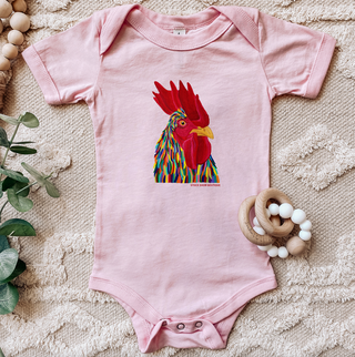 Rainbow Chicken One Piece/T-Shirt (Newborn - Youth XL) - Multiple Colors!