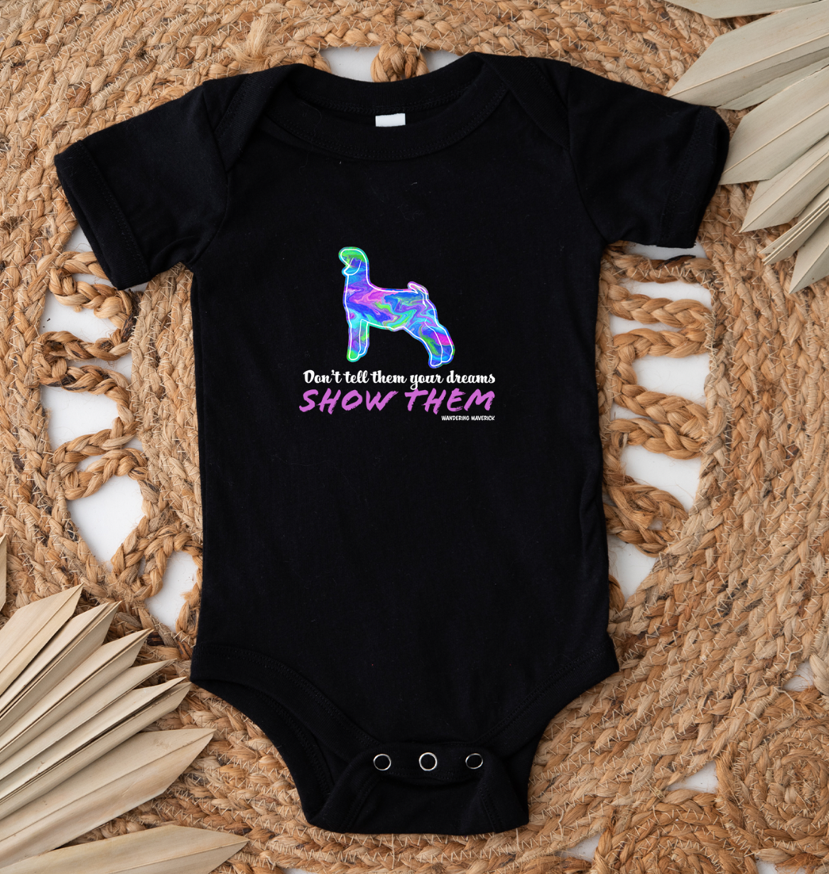 Show Them Goat One Piece/T-Shirt (Newborn - Youth XL) - Multiple Colors!