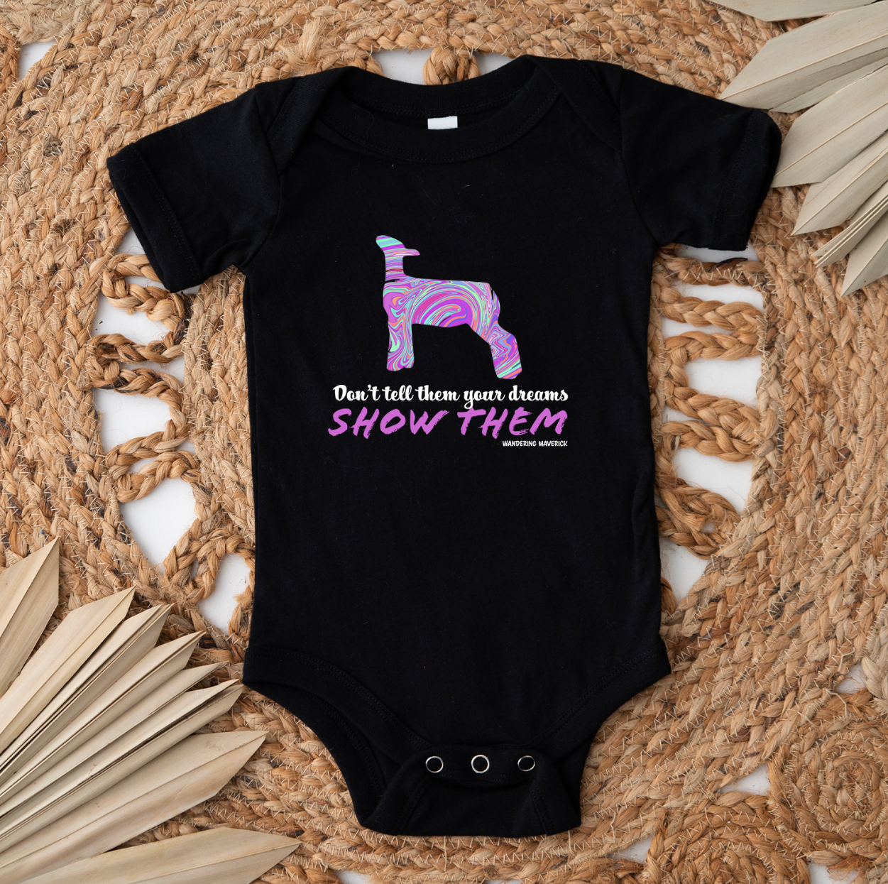 Show Them Lamb One Piece/T-Shirt (Newborn - Youth XL) - Multiple Colors!