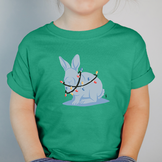 Rabbit Christmas Light One Piece/T-Shirt (Newborn - Youth XL) - Multiple Colors!