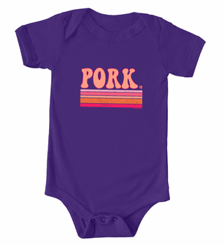 Peachy Pork One Piece/T-Shirt (Newborn - Youth XL) - Multiple Colors!