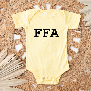 FFA Black Ink One Piece/T-Shirt (Newborn - Youth XL) - Multiple Colors!