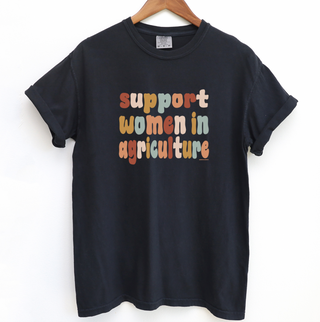 Boho Support Women In Agriculture ComfortWash/ComfortColor T-Shirt (S-4XL) - Multiple Colors!