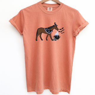 Witch Horse ComfortWash/ComfortColor T-Shirt (S-4XL) - Multiple Colors!