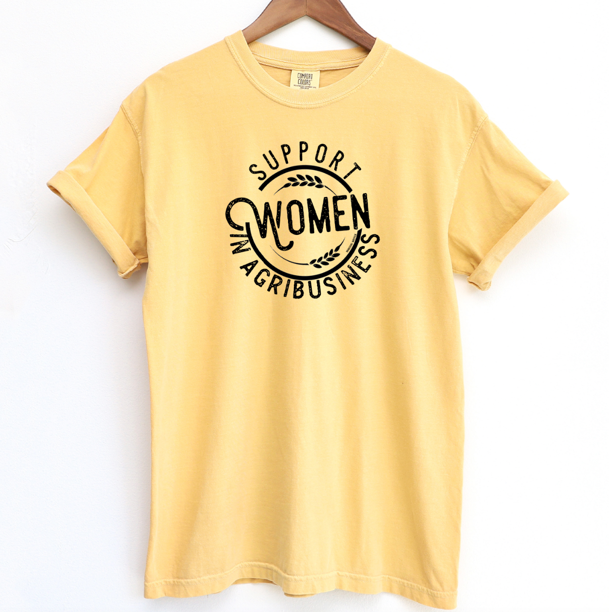 Support Women In Agribusiness ComfortWash/ComfortColor T-Shirt (S-4XL) - Multiple Colors!