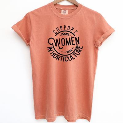 Support Women In Horticulture ComfortWash/ComfortColor T-Shirt (S-4XL) - Multiple Colors!