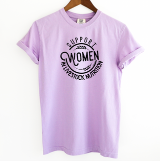 Support Women In Livestock Nutrition ComfortWash/ComfortColor T-Shirt (S-4XL) - Multiple Colors!