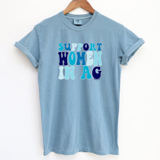 Ocean Support Women In Ag ComfortWash/ComfortColor T-Shirt (S-4XL) - Multiple Colors!