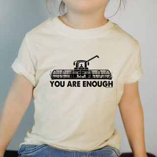 You Are Enough One Piece/T-Shirt (Newborn - Youth XL) - Multiple Colors!